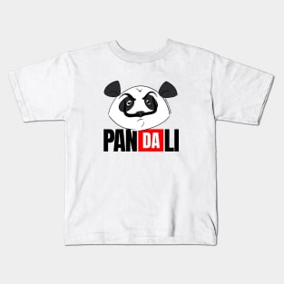 Pandali - Funny Panda T-shirt for painters Kids T-Shirt